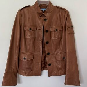 Genuine leather jacket.  Size S.